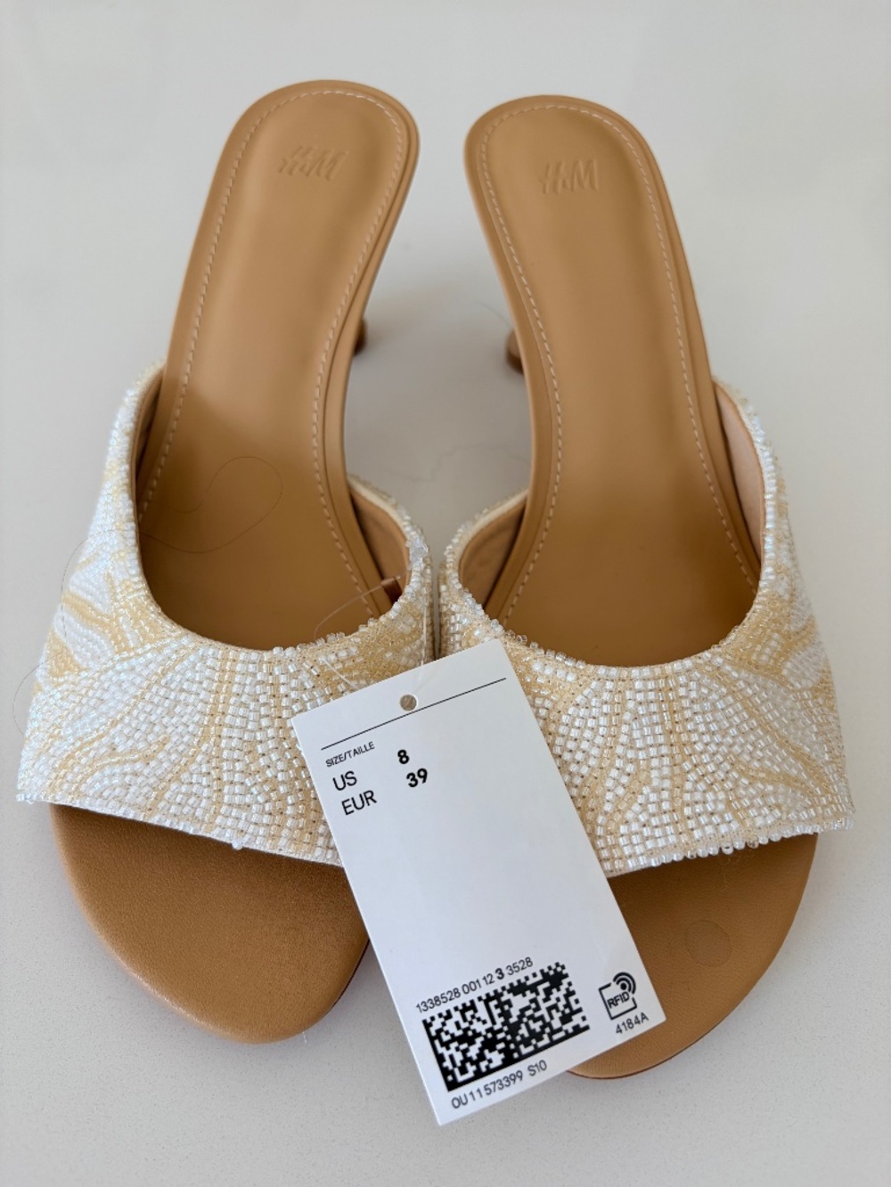 H&M beaded sandals